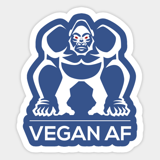 Vegan AF Sticker by mbailey003